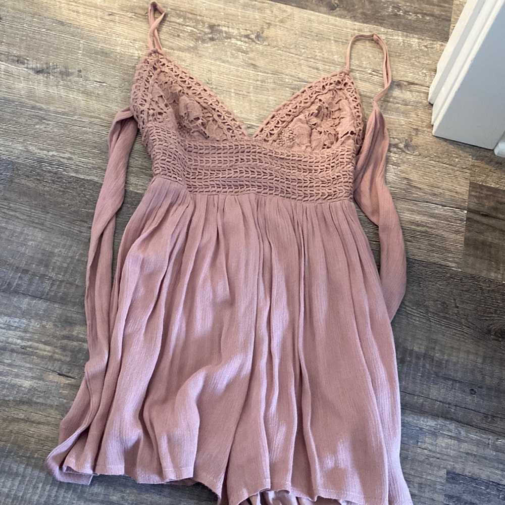 Pink romper